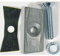 Hebie Unisex – Erwachsene Adapterplatte-03405503 Adapterplatte, Schwarz, Einheitsgröße EU