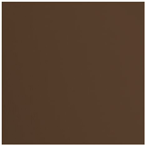 Vaessen Creative Florence Cardstock Papier, Braun, 216 Gramm/m², Quadratisch, 30,5 x 30,5 cm, 20 Stück, Textur, für Scrapbooking, Kartenherstellung, Stanzen und andere Papierbasteleien