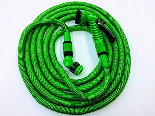 TUBO PER IRRIGAZIONE ESTENSIBILE 5mt -> 15mt / GIUNTURA TUBO IN METALLO - EXTRA RESISTENTE