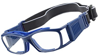 EnzoDate Basketball Brille Vintage Slimfit Sport Sicherheitsbrille Schutzbrille