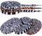 VALICLUD 3 Pares de Cordones de Zapatos Cordones Planos con Estampado Animal Cordones de Zapatos para Todo Tipo de Zapatos Y Zapatillas de Deporte