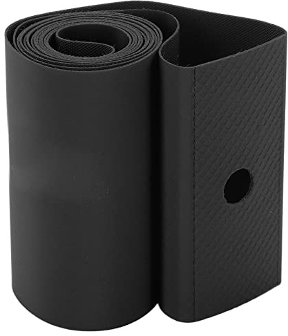 Cuscinetto Antiforatura per Pneumatici da Bicicletta, Supporto per Camera D'aria da 20 Pollici per Mountain Bike da Neve Protettore per Cerchioni per Bici Anti Perforante per Pneumatici Nastro(Black)
