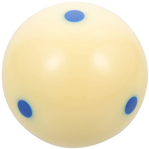 VANZACK Resin Billard Trainingsball Wiederverwendbare Verschleißfeste Cue Mit Markierungen Für Präzises Üben Für Spieler Aller Fähigkeiten Spielzimmern Und Sportveranstaltungen
