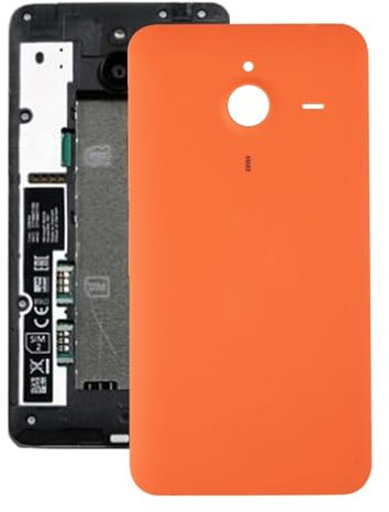 MUDASANQI Reparatur Ersatzteile Akkudeckel Kompatibel mit Microsoft Lumia 640 XL Akkudeckel Backcover für Microsoft Lumia 640 XL Handyteile (Orange)