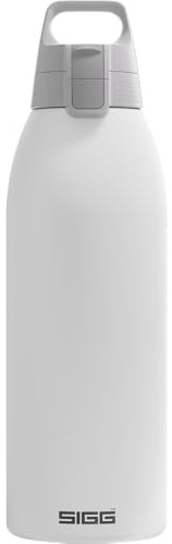 Sigg - Isolierte Trinkflasche - Thermosflasche Shield Therm One - Kohlensäurehaltige Getränke - Auslaufsicher - Spülmaschinenfest - BPA-frei - 90% recycelter Edelstahl - 0,5L, 0,75L & 1L