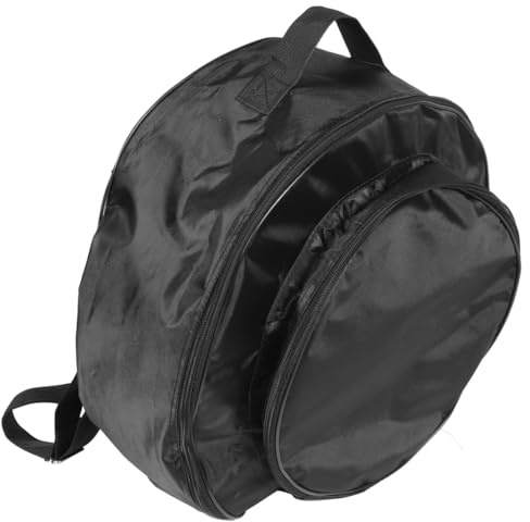 Tragetasche für Snare Drum 13 14 Zoll Tragbar für Outdoor Schwarz | Oxford Gewebe, per Hand Tragbar, Verdickte Ausführung, Praktische Aufbewahrung für Instrumente