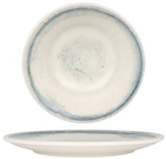 Bonna Platos de postre - Rivus Line - Porcelana - 23 cm - juego de 6