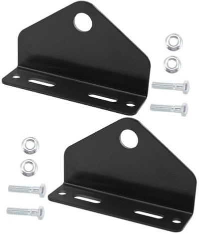 Mikinona 2 Set Ganci Traino per Tosaerba Zero Turn Gancio con Perno e Adattatore Montaggio Stabile per Accessori Giardino