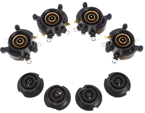Veemoon Set 4 Pezzi Accoppiatore Base Interruttore Controllo Temperatura per Bollitore Elettrico Accessorio Sicurezza Spegnimento Automatico Compatibile Bollitori Acqua Tè