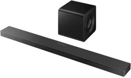 Samsung Q-Series Soundbar HW-QS700F 3.1.2 ch Subwoofer (2025 Model) Convertible Fit, Wireless Dolby Atmos, Q-Symphony