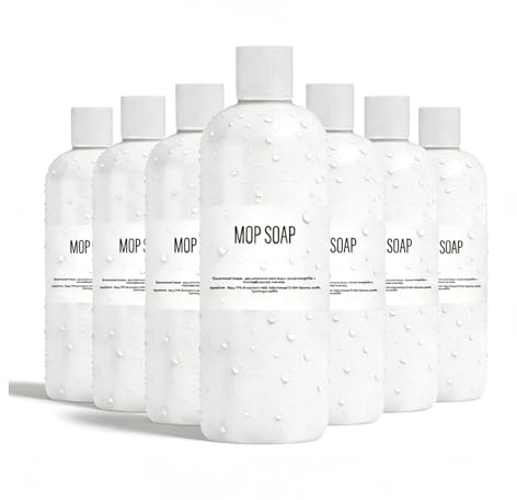 Xlethpitixz 7 Pieces 120ml Mop Soap - Strong Fragrance Floor Cleaning Agent - Deep Cleaning Mop Soap - Multi-surface Solution