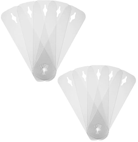 DHER 10 Pcs Krawattenklammer Unsichtbare Krawattenstange Unsichtbar Bleibt Krawatte Clip Alternative Zu Krawattennadeln Und Krawattenstangen Transparente Unsichtbare Krawattenhalter 4.8×1.2 in