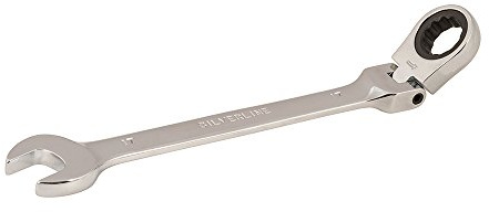 Silverline 580470 Flexible Head Ratchet Spanner 17 mm