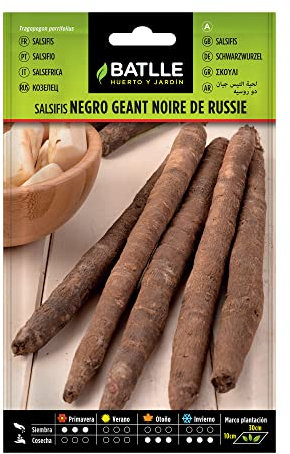 Semi di ortaggi di Batlle - Salsify Geant noire de Russie (600 semi)