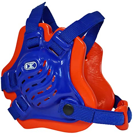 Cliff Keen F5 Tornado Headgear - Orange/Royal/Royal