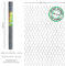 SATURNIA - Enrejado Triple Torsion 50/ 150 cm. Rollo 50 Metros Uso Domestico