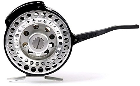 MAXIMUMCATCH Automatic Fly Fishing Reel with CNC-machined Aluminum Body (Black/Gunsmoke, Y4 70(Right Hand))