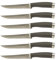 KASANOVA Set 6 coltelli bistecca in acciaio inox