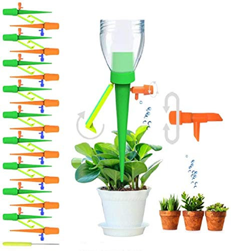 Hidreamz 18 Pics Irrigation Goutte à Goutte Kit, D'arrosage Automatiques pour Plantes en Extérieur et Intérieur
