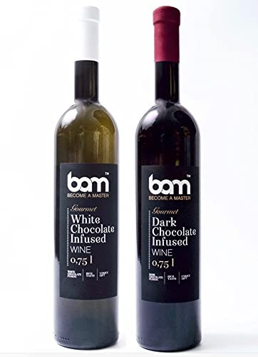 Schokoladenwein Rot und Weiss