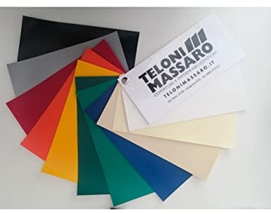 TELO/TELONE PVC 650 gr/mq occhiellato rinforzato varie dimensioni e colori (2.5 X 2 (5 mq), AVORIO SCURO)