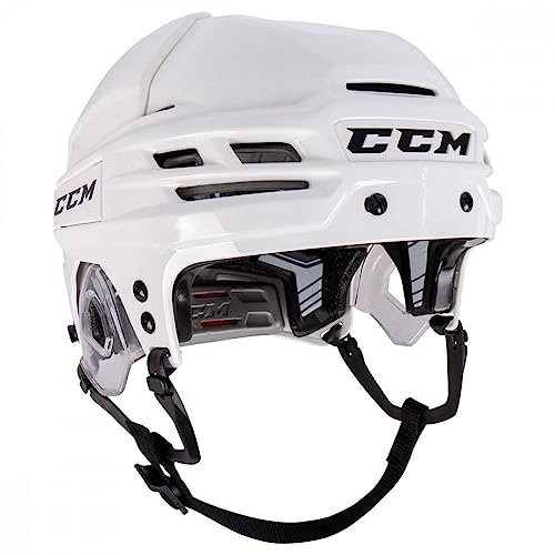 CCM Tacks 720 - Casco de hockey sobre hielo para personas mayores (talla S), color blanco
