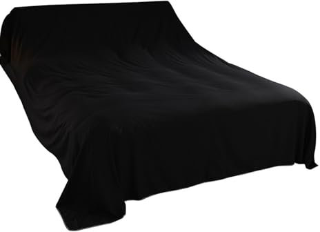XHDZSW Tagesdecke, Couchüberwurf in, Bettüberwurf Überwurfdecke, Sofaüberwurf Decke - Große Tagesdecken für Bett & Couch. (Schwarz,3.5x4m)