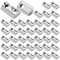 Amentalove 42 Pezzi Dadi Scanalati M8, Dadi a T dadi a T-Scanalatura, T Serie 40 M8 Profilo In Alluminio dado Scorrevole in Acciaio Al Carbonio per Alluminio Profilo C Stampante 3D CNC