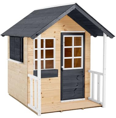 TP Toys Holz Spielhaus Holli | 137x121x140 cm