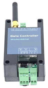 Controller for cancello gsm 4G LTE Interruttore relè ON/off for Telecomando SMS for apricancello Automatico Scorrevole a Battente Set Operatore per Cancello Elettrico per Casa