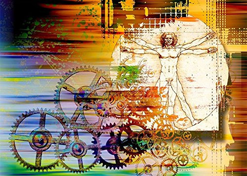 dixtime P0092 Moderne Designer Pinnwand ca. 40cm x 60cm