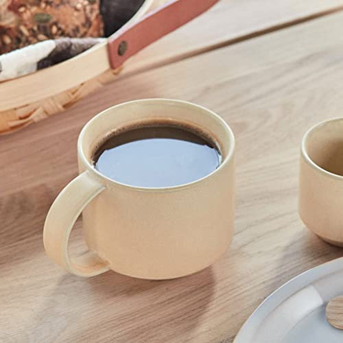 Yuka Tasse Braun aus Terrakotta H7,5x11x8cm 2er Satz
