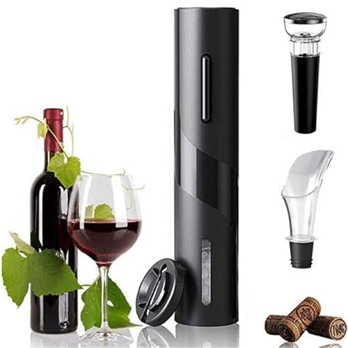 Cavatappi Elettrico, Apribottiglie Professionale Automatico in ABS, a Batteria Senza Filo, Apribottiglie per Feste Party Appuntamenti, Amanti del Vino, Idea Regalo