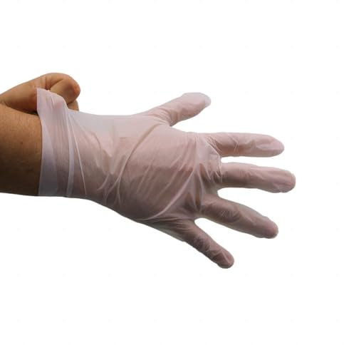 All-Green Glovelee Eco-Friendly Compostable Gloves - Large - BPA/Latex Free - Suitable for Food Service