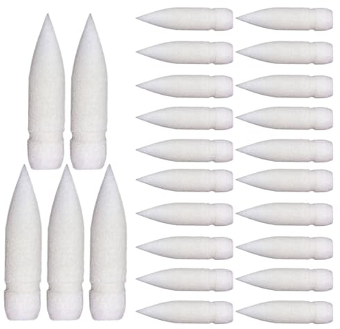 Puntas de marcador de pintura acrílica - Puntas de repuesto de nylon, accesorio de pincel recargable, conjunto de punta de marcador, herramienta de arte | Dibujo de bocetos ideal, gri