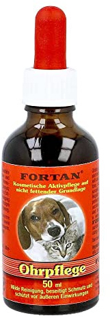 FORTAN Ohrpflegemittel vet. 50 ml