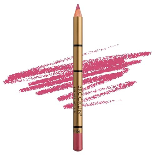 IMPALA | Lipstick Brooklin Couleur imperméable Fuchsia Nacrado 218 | Profiler à lèvres permanente | Lipstick résistant à l'eau | Eyeliner à lèvres à long terme