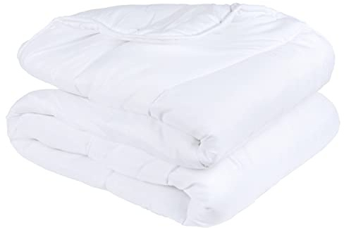 PIKOLIN Home - Piumino autunno-inverno in fibra di bambù 300 gr Letto 180-260x240 cm piumone - antibatterico, traspirante, morbido