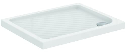 Ideal Standard -Eurovit, Piatto doccia rettangolare in ceramica 100x80cm, Bianco