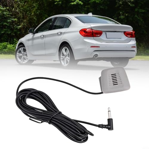 HpLive 3,5 mm Auto-Mikrofon Externe Mikrofon für BMW Auto-Audio-Mikrofon Stereo kabelgebundenes externes Mikrofon