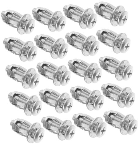 Alipis 20pezzi Per Pareti in Cartongesso Extra Corte Per Porte Cave Antiruggine Carbonio Fissaggio Robusto Per Pareti Sospese