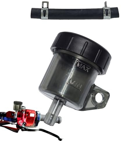 Serbatoio Del Fluido Per Cilindri Freno - Serbatoio 'olio A Perdita, Bottiglia Per Cilindri Master Motociclisti, Supporto Fluido Freno Compatto | Contenitore Fluido Idraulico Sigillato, Contenitor