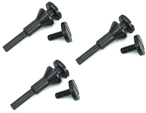 Remingtape 1/4-Trennscheiben-Montagedornhalter für Stabschleifer-Zubehör, Bohr- und Drehwerkzeug (3er-Pack)
