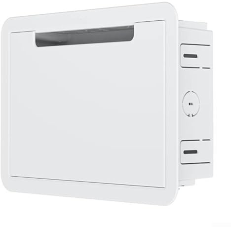 TV Media Box 22,9 cm Einbaugehäuse für Fire TV Streaming-Geräte, passend für Standard-Wandbolzen
