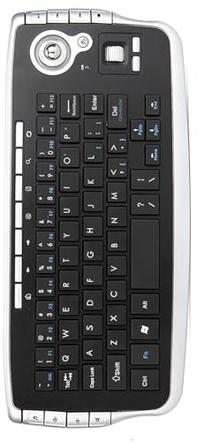 Vroomoto E30 2,4 GHz Trådlöst Tangentbord med Trackball Mus för Box Silver (Silver)
