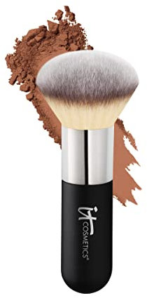 IT Cosmetics Heavenly Luxe Airbrush Powder & Bronzer Brush #1 - For a Smooth, Even, Airbrushed Finish - Jumbo Handle for Easy Application - Soft, Pro-Hygienic Bristles