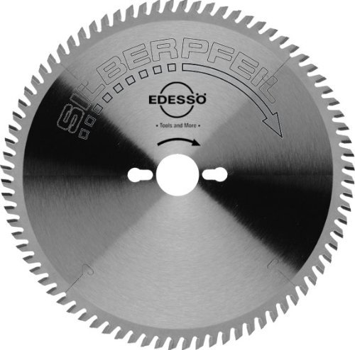 Edessö 53525030 HM-Kreissägeblatt Präzision Silberpfeil 2 KNL HW 250x3,2/2,2x30 Z=80 VW, silber