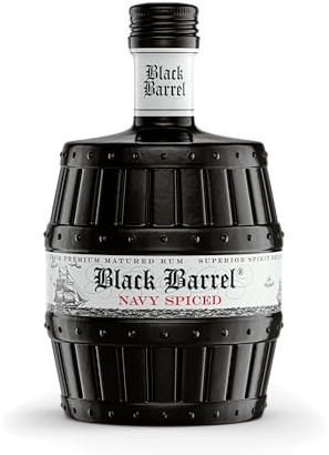 A.H. Riise Black Barrel Navy Spiced - 40° - 70 cL
