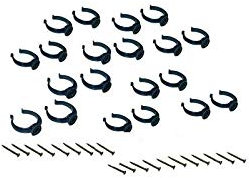 20 colliers ⌀51 mm +vis pour conduit d'aspiration centralisée - 11070255 ALDES - 11070255