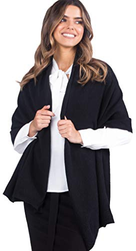 Kamea Damen Schal 80% Wolle, Macerata, Frascati, Gorycja, Herbst und Winter Schal, XXL Schal, Geschenk für Frauen
